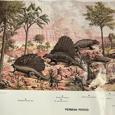 Dinosaur Poster 35x12