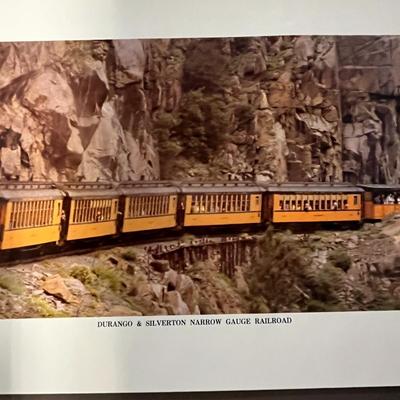 Durango & Silverton Narrow Gauge Railroad Poster - 35x12