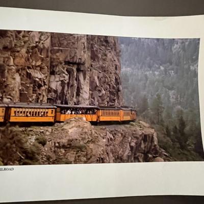 Durango & Silverton Narrow Gauge Railroad Poster - 35x12