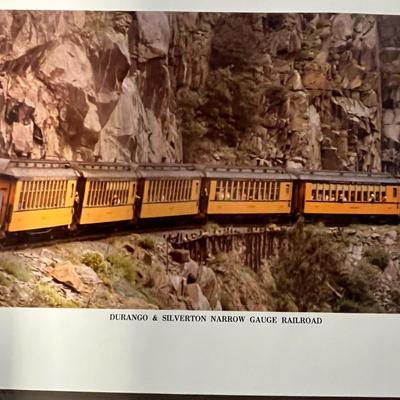 Durango & Silverton Narrow Gauge Railroad Poster - 35x12
