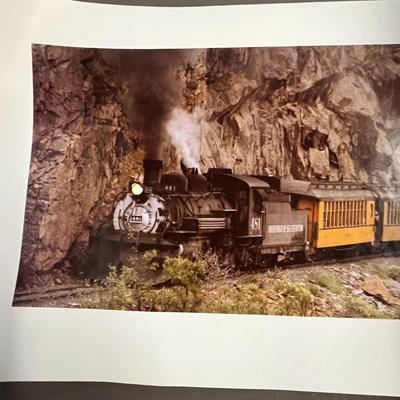 Durango & Silverton Narrow Gauge Railroad Poster - 35x12
