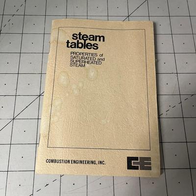 Steam Tables Book/Guide