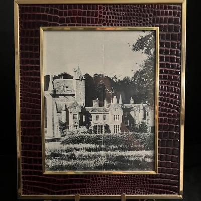 Framed Magazine / Mailer Print of Guthrie Castle
