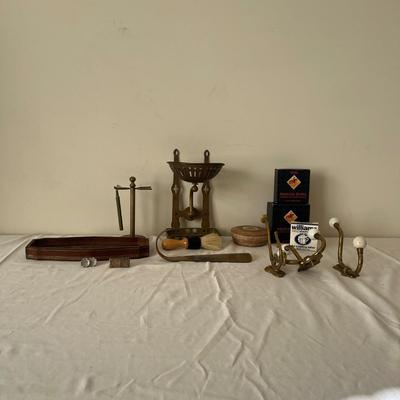 Brass & Copper Shaving Tools w/ Home Accessories (P-MG)