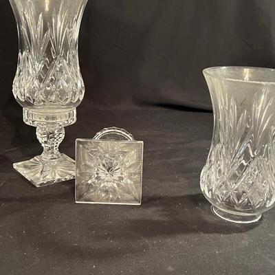 Vases, Candleholders, Hurricane Style Lights & More - All Waterford Crystal (LR-RG)