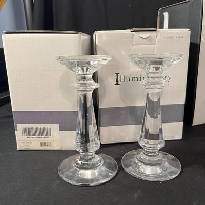 Vases, Candleholders, Hurricane Style Lights & More - All Waterford Crystal (LR-RG)