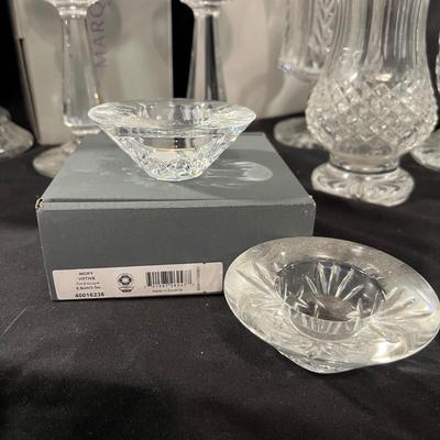 Vases, Candleholders, Hurricane Style Lights & More - All Waterford Crystal (LR-RG)