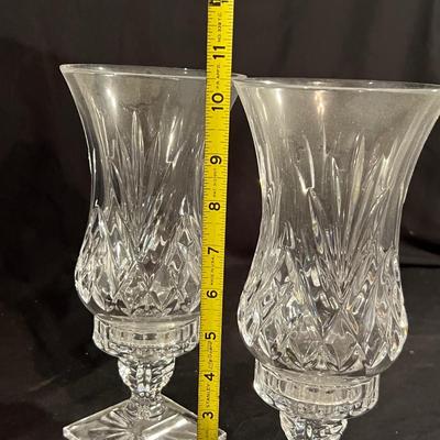 Vases, Candleholders, Hurricane Style Lights & More - All Waterford Crystal (LR-RG)