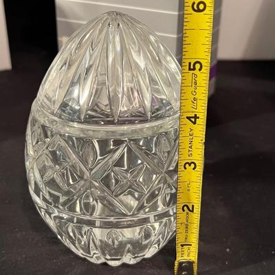 Cookie Jars, Canisters & More - All Waterford Crystal (LR-RG)