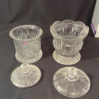Cookie Jars, Canisters & More - All Waterford Crystal (LR-RG)