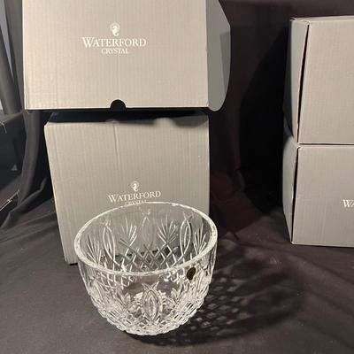 Large Vases & Bowls By Waterford Crystal (G-RG)