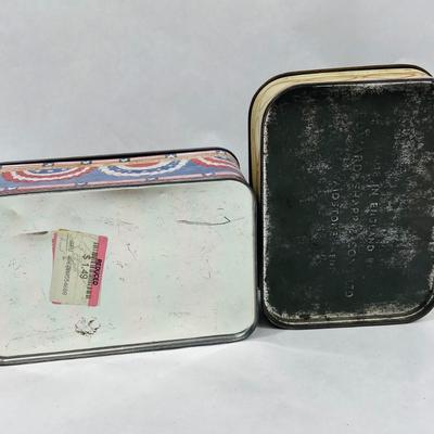 Vintage Collector Tins Boxes