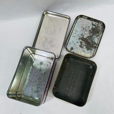 Vintage Collector Tins Boxes
