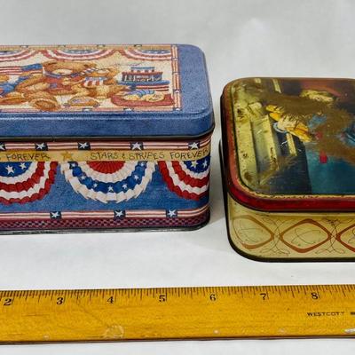Vintage Collector Tins Boxes
