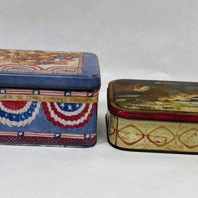 Vintage Collector Tins Boxes