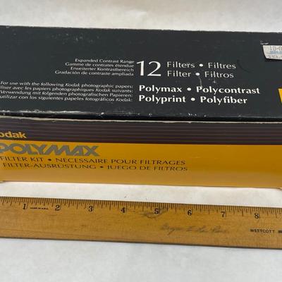 Vintage Kodak poly max filter kit