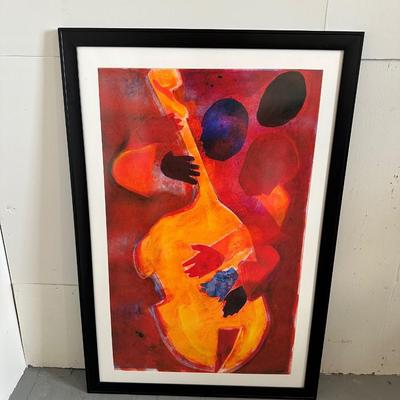 GIL MAYERS DOUBLE BASS, TRIPLE HEAD WALL ART