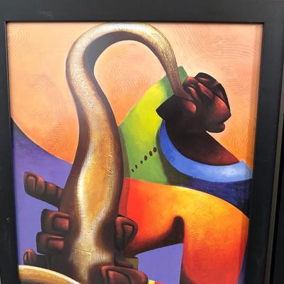 "SAXIFIED" BY CHARLY PALMER & SIGNED MAURICE EVANS "MO SAX"