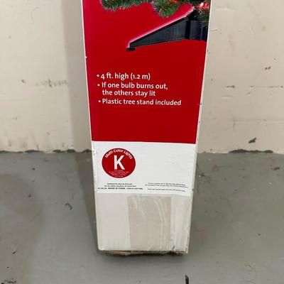 4 FOOT PRE-LIT ARTIFICIAL TREE