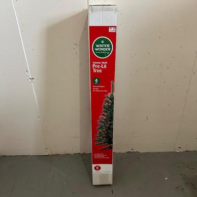 4 FOOT PRE-LIT ARTIFICIAL TREE
