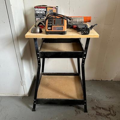 POWER TOOL TABLE AND VARIOUS TOOLS