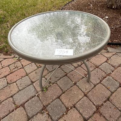 Patio coffee table