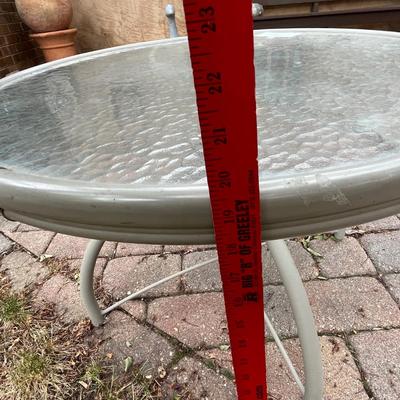 Patio coffee table