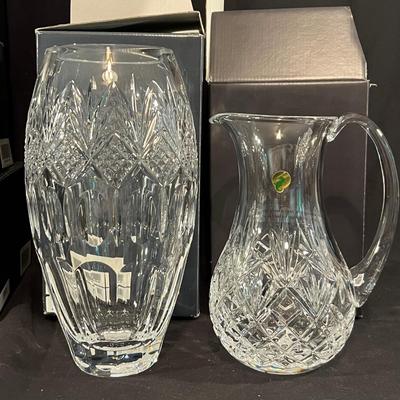 Glenfall, Pompeii Vases, Innisfree Pitcher & More - All Waterford Crystal (G-RG)