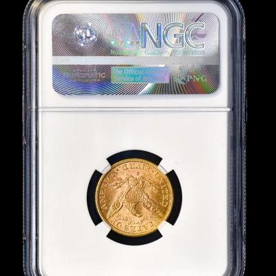1881-S $5 GOLD LIBERTY NGC MS-63 CAC HALF EAGLE COIN UNCIRCULATED