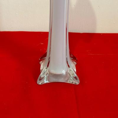 HAND BLOWN CALA LILLY GLASS VASE