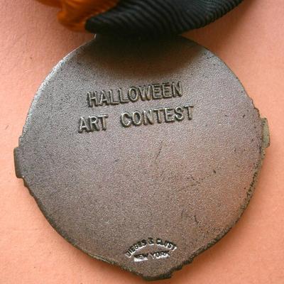 Bay Ridge Community Counci (Brooklyn NY) Halloween Art Contest, medal