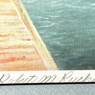 Mandeville Lakefront Print - Robert M. Rucker Signed - # 78/450