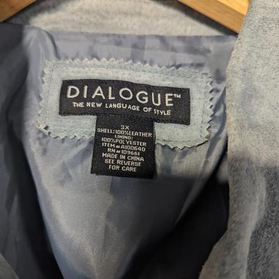 Dialogue Leather Jacket Size 3X