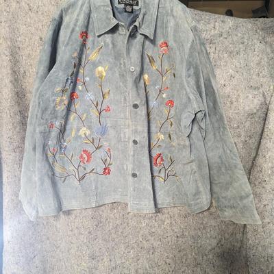Dialogue Leather Jacket Size 3X