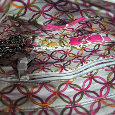 Vera Bradley Tea Garden Purse Handbag With Strap