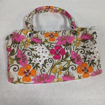 Vera Bradley Tea Garden Purse Handbag With Strap