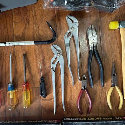 Tools with Craftsman Tool Box