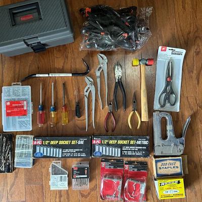 Tools with Craftsman Tool Box