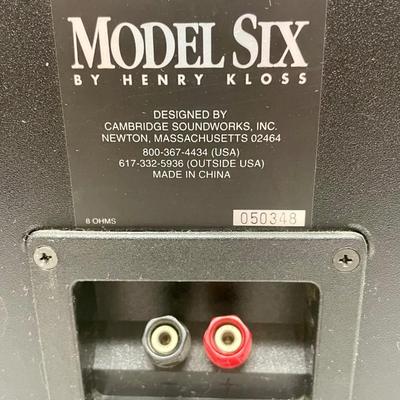 Cambridge Soundworks Model Six Stereo Speakers