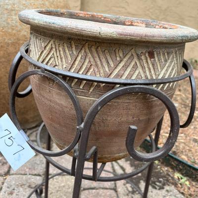 Planter & Stand