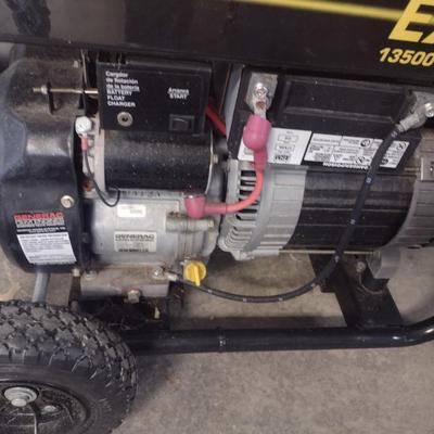 Generac EXL 8000 Gas and Electric Start Home Generator Briggs & Stratton Motor with Cord
