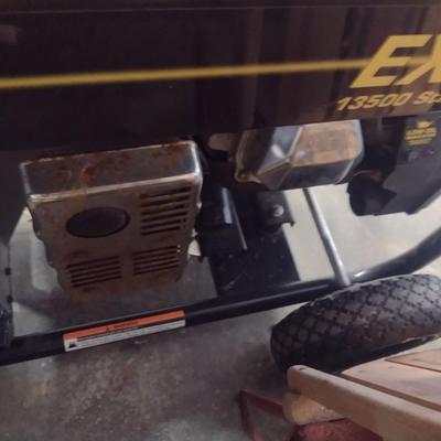 Generac EXL 8000 Gas and Electric Start Home Generator Briggs & Stratton Motor with Cord