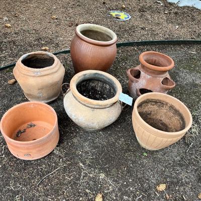 Assortment of pots