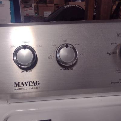 Maytag Top Load Washing Machine Working Condition with all Hose Hook Ups