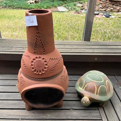 Chimnea & Turtle