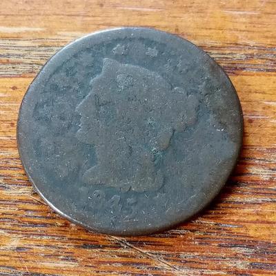 LOT 56 1845 LARGE CENT