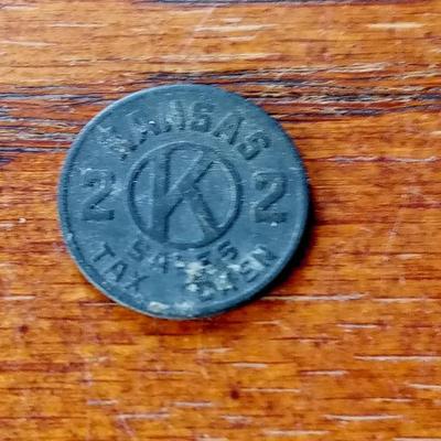 LOT 57 OLD KANSAS TAX TOKEN