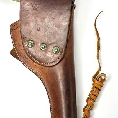 U.S. 1918 Pistol Belt with Canteen and Holster