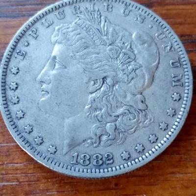 LOT 67 OLD MORGAN SILVER DOLLAR