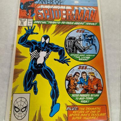 Vintage Comic Books Flash Spiderman & Catwoman